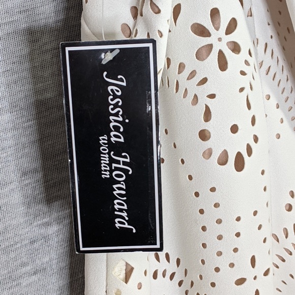 2x 👯‍♀️Host Pick⚡️Jessica Howard Laser Cut Shift Dress - Picture 7 of 10